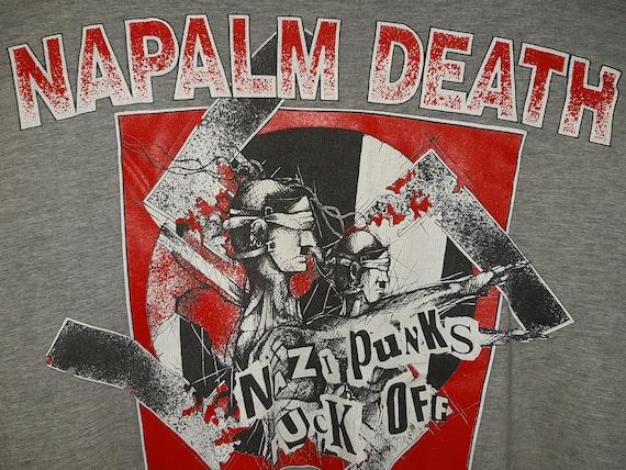 Napalm Death 1993 Vintage Rare LS Brutal Truth Carcass - Etsy