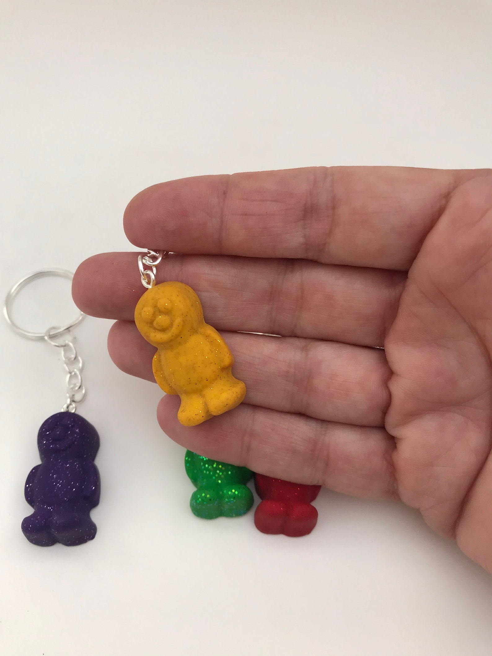 Jelly baby key ring quirky key ring gift for a friend Etsy