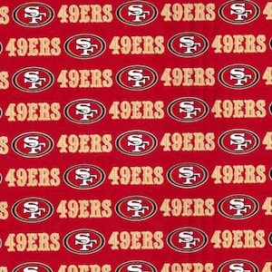 San Francisco 49ers cotton fabric