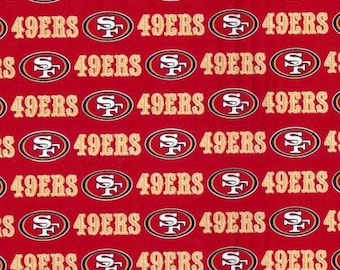 San Francisco 49ers cotton fabric