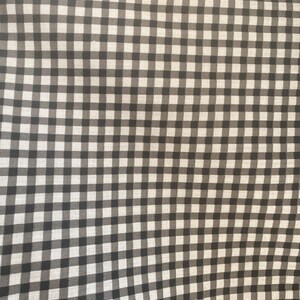 1/8” Gingham Poly cotton Fabric