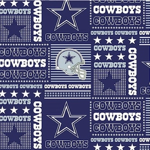 NFL Dallas Cowboys Patchwork Cotton