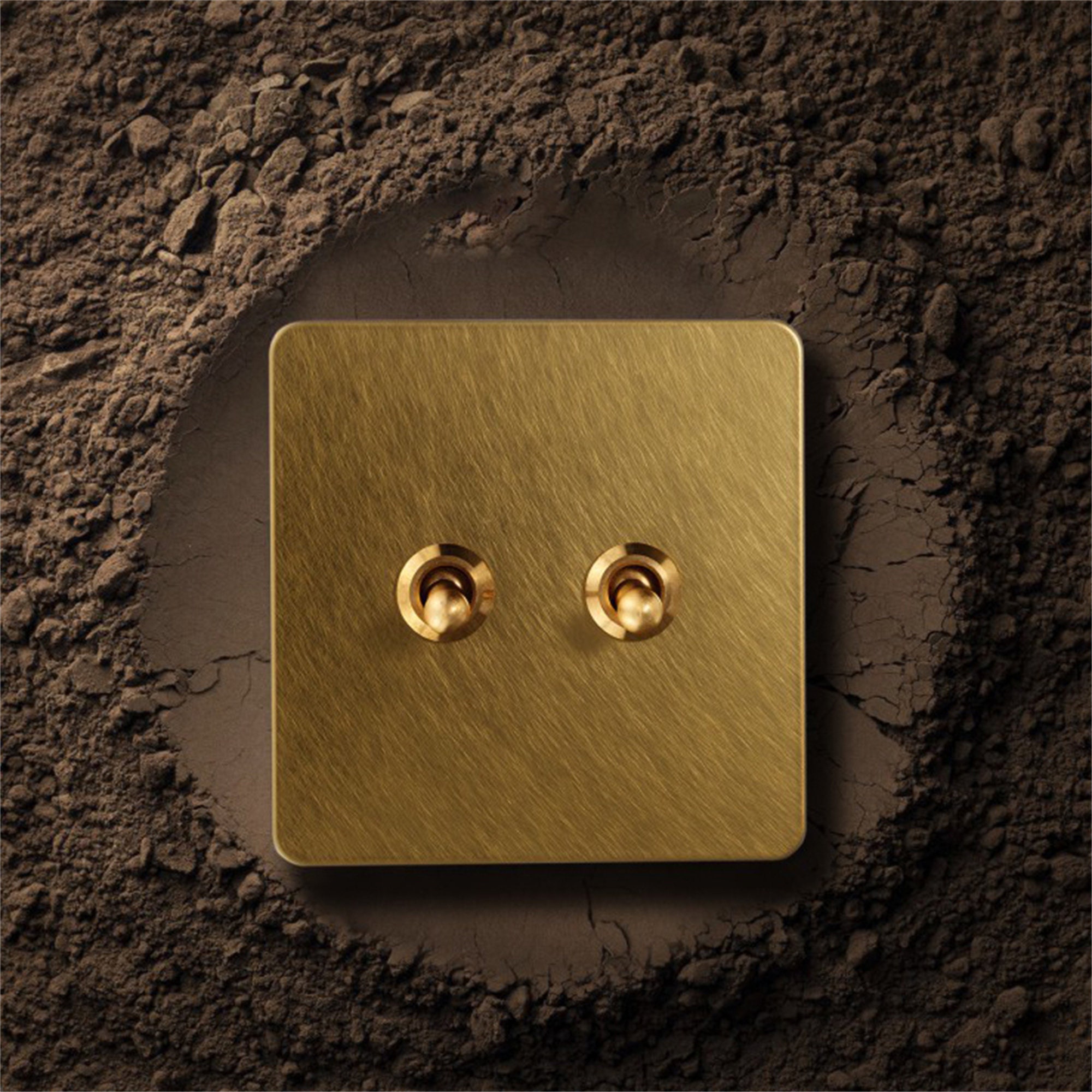 Luxury Stainless Steel Gold Color Finish Light Switch Vintage Etsy