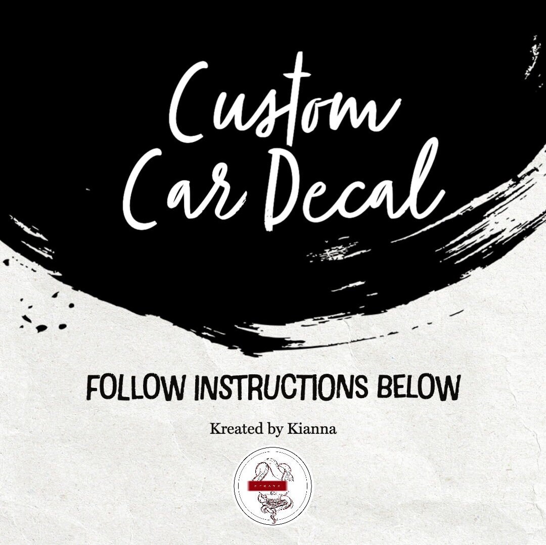 Create Your Own Car Decal Car Decal Custom Car Decal Etsy create-your-own-car-decal-car-decal-custom-car-decal-etsy