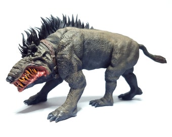 Turok Woodland Creature Figurine Animal 3D printed realistic Sculpture horror model monster Wolf The Battle For Endor