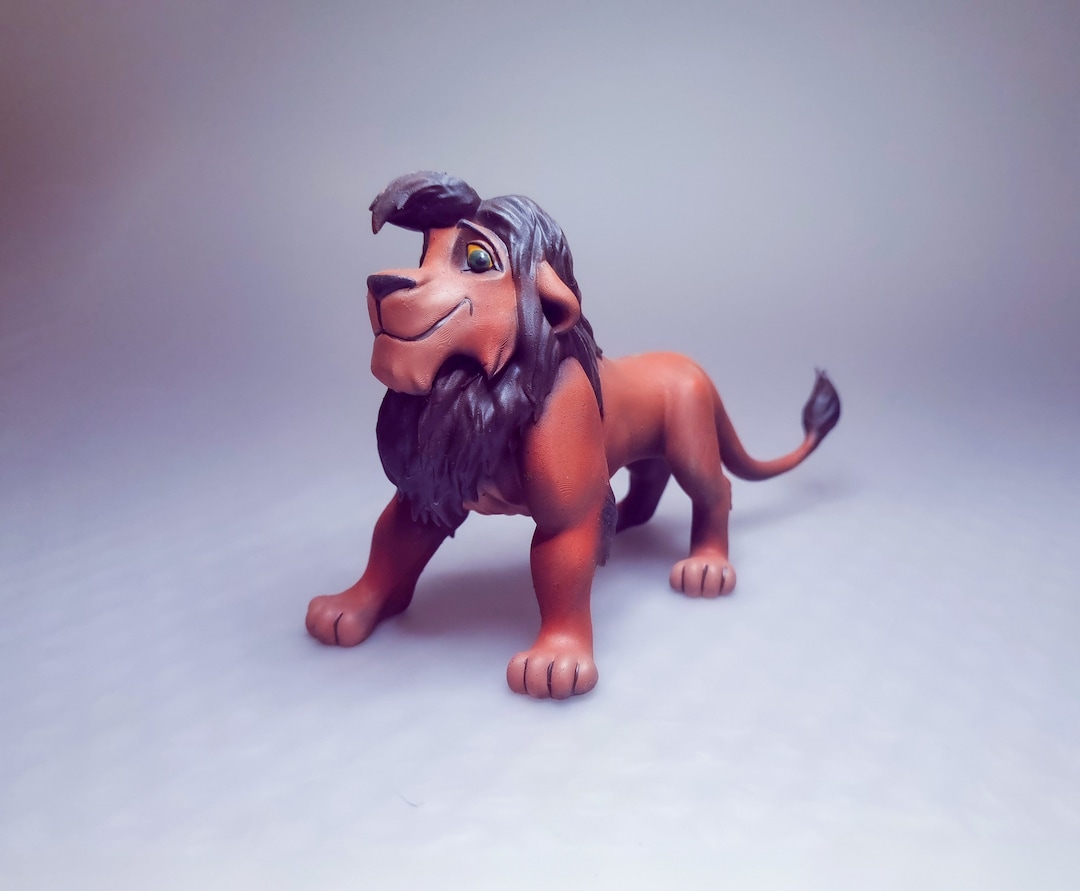 Kovu ライオンキング ヴィタニ ファーリー キアラ 動物フィギュア 3D