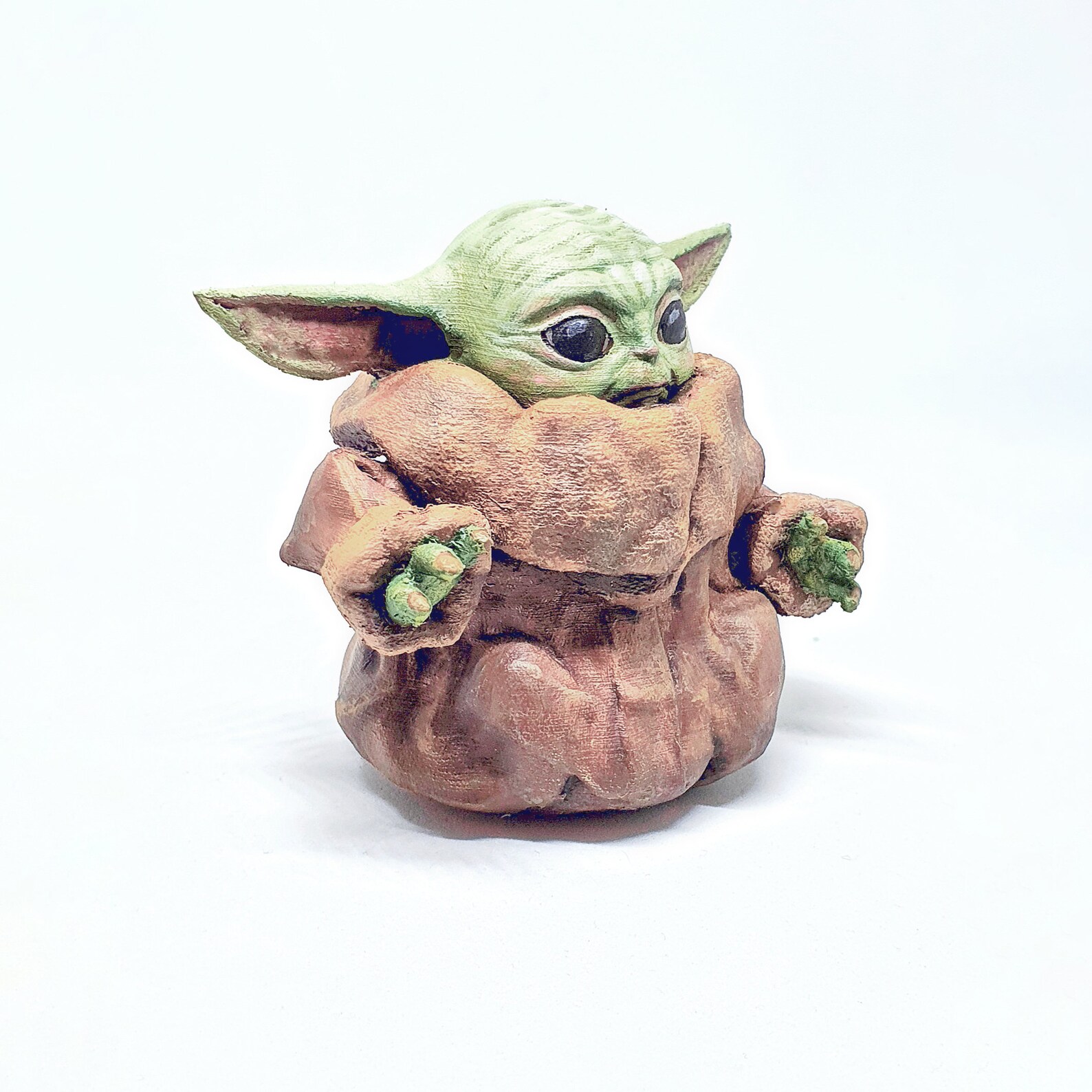 Baby Yoda The Mandalorian Star Wars Mini Figure Miniature Etsy