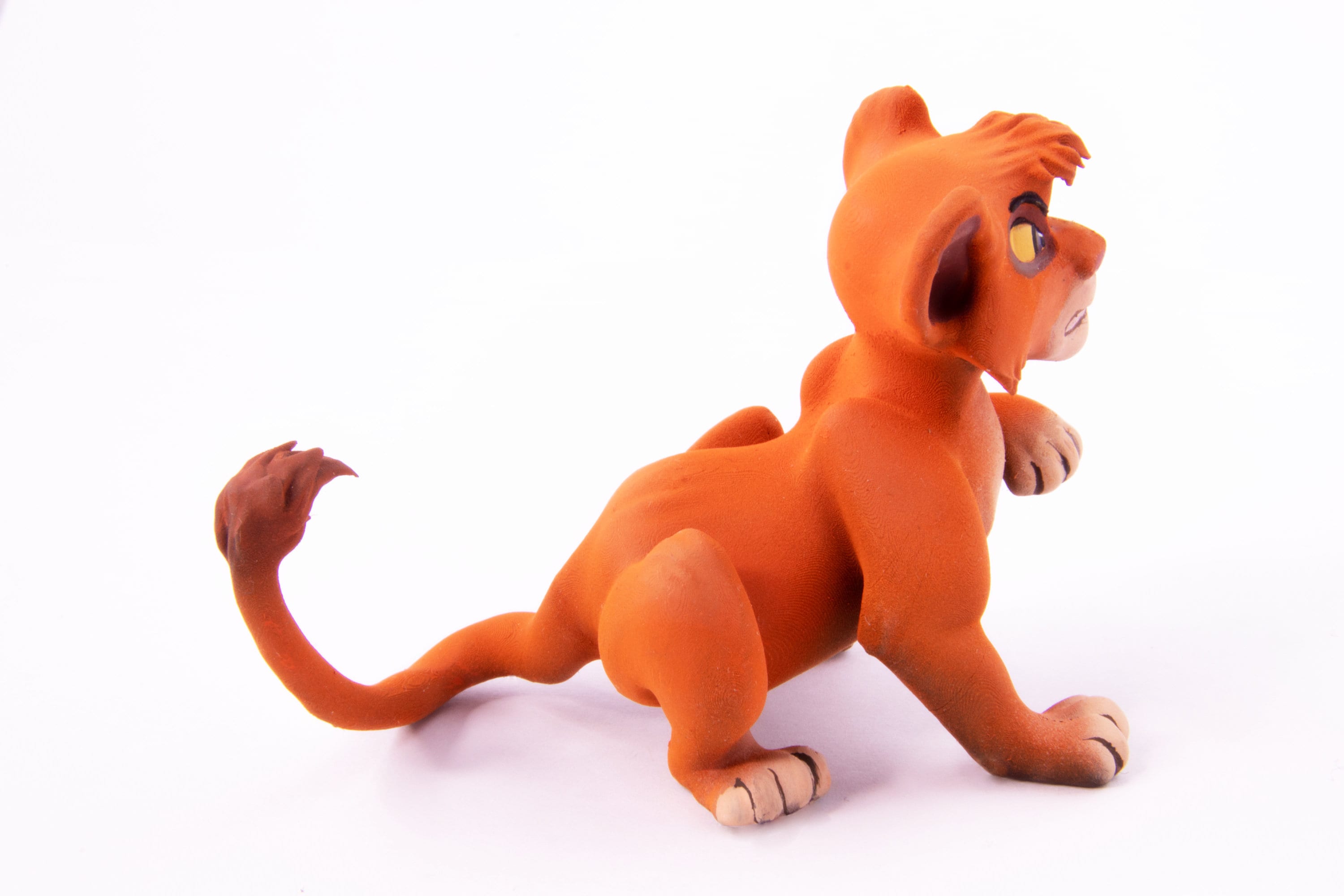 ヴィタニの子ライオンキング毛皮キアラ動物アートフィギュアミニチュア