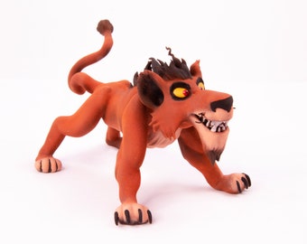 Nuka Lion King Vitani Furry Kiara Animal Art Figures Miniature Disney Simba Mufasa handmade stand Scar wild nature