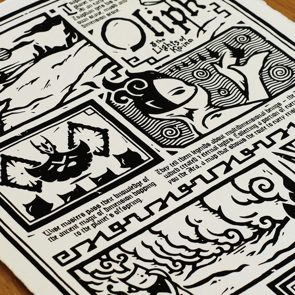 Oliph Origin Screen Print