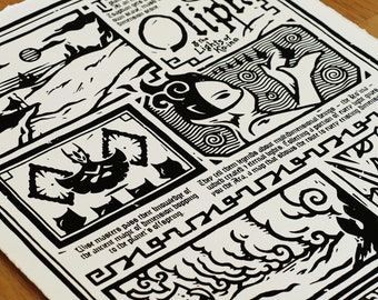 Oliph Origin Screen Print