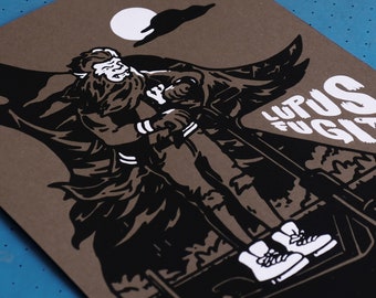 Werewolf Screen Print