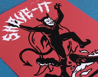 Serigrafia del diavolo
