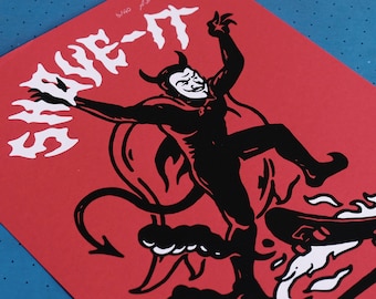 Devil Screen Print