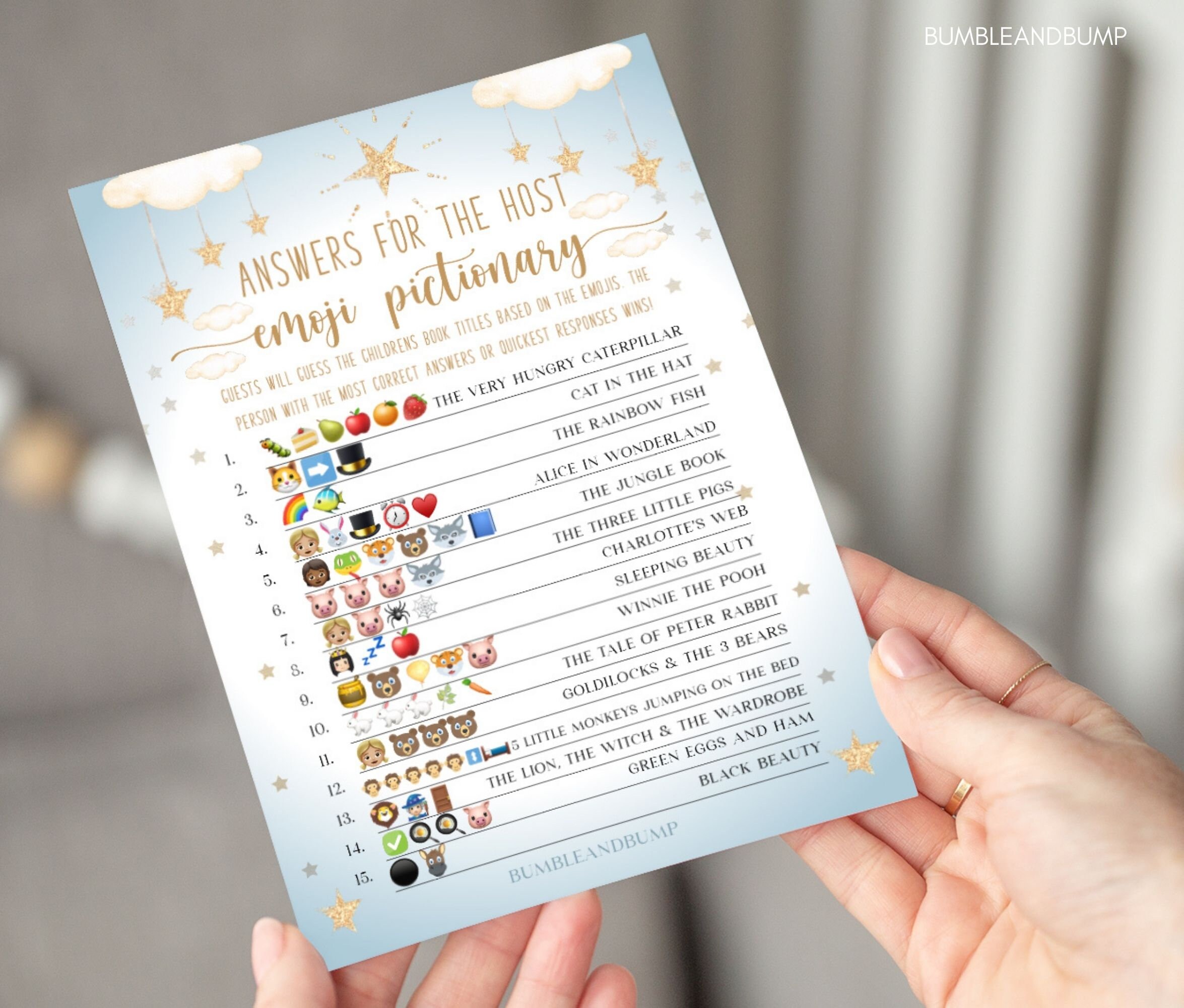 Emoji Baby Shower Game Printable Baby Shower Emoji Pictionary - Etsy ...