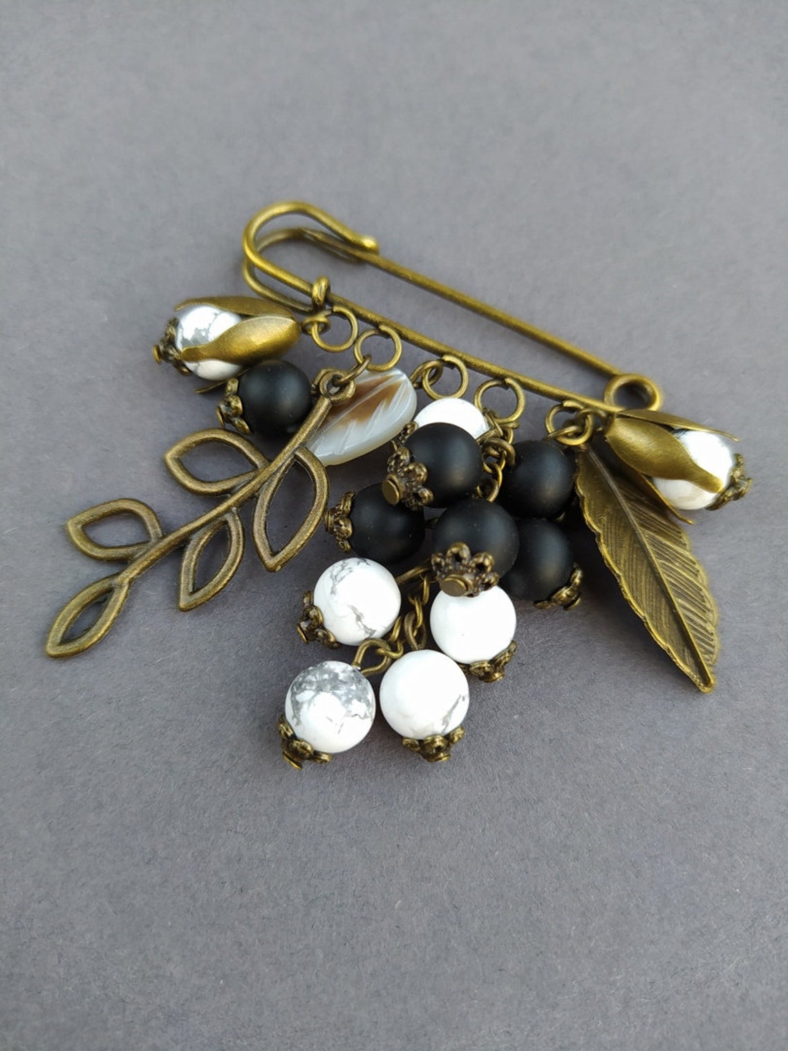 Kilt pin brooch Brooch pin on sweater Shawl and scarf pin Etsy