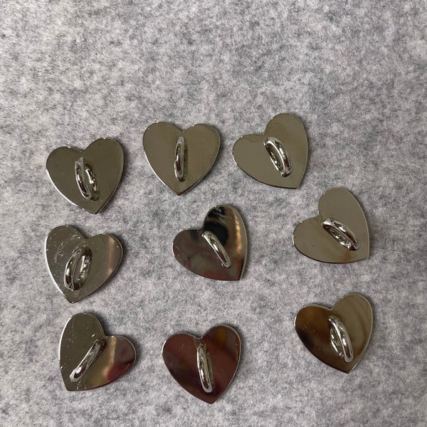 Heart phone charm hooks