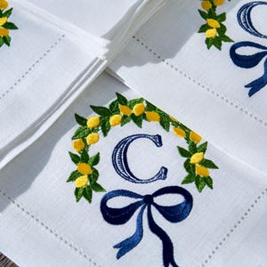 Custom order napkins.