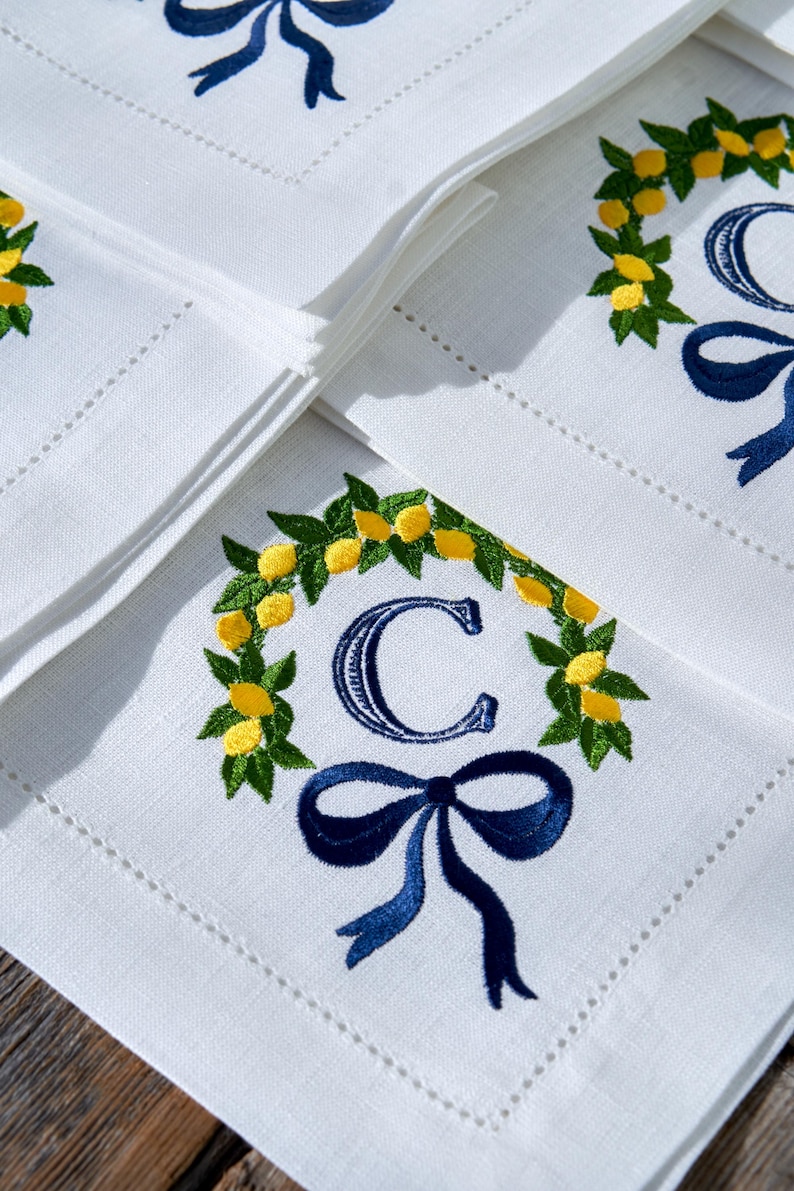 Custom order napkins.