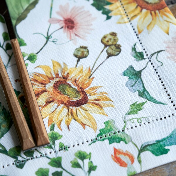 Sunflower Placemats Etsy