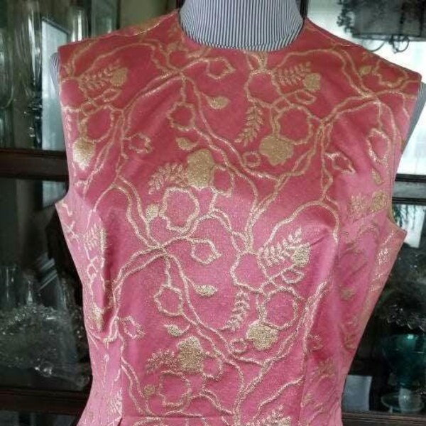 Marigold Brocade Tunic Set