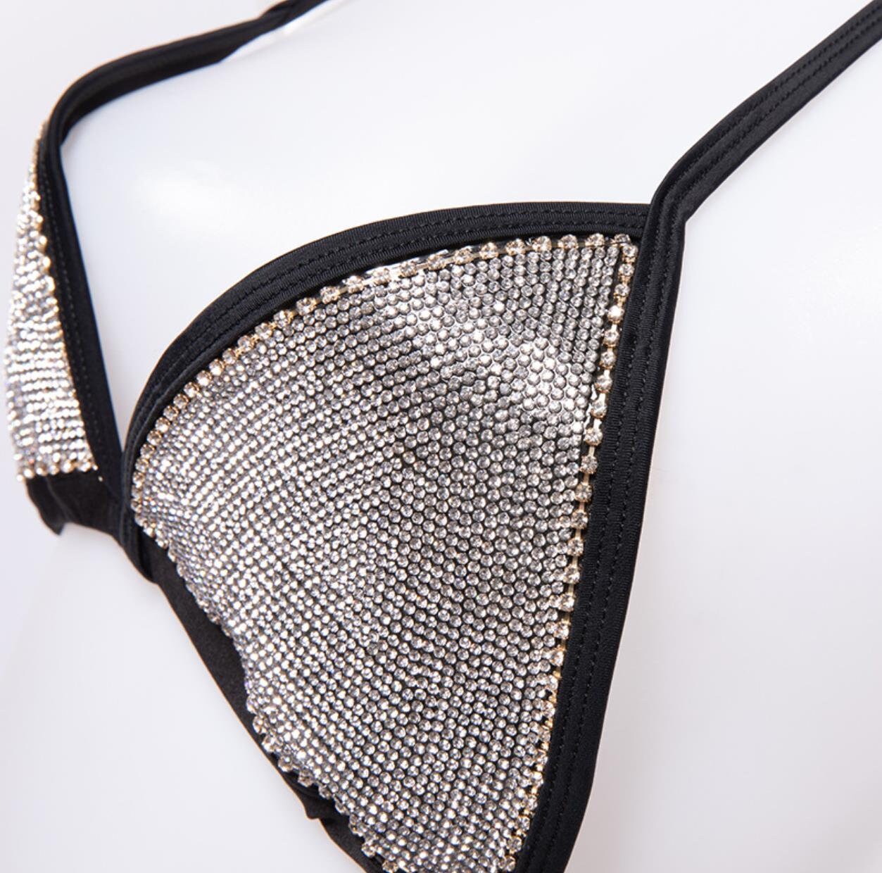 rhinestone bikini fashion nova