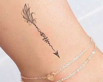 Mini temporary Tattoo / Arrow Tattoo  / Beautiful Tattoo