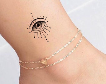 Mini Eye Temporary Tattoo