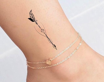 Mini temporary Tattoo / Arrow Tattoo  / Beautiful Tattoo