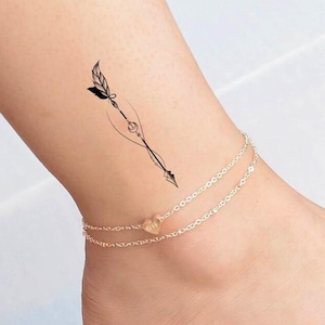 Mini temporary Tattoo / Arrow Tattoo  / Beautiful Tattoo