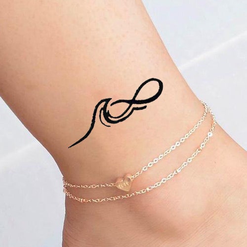 Mini Temporary Tattoo / Wave Tattoo / Beautiful Tattoo Etsy