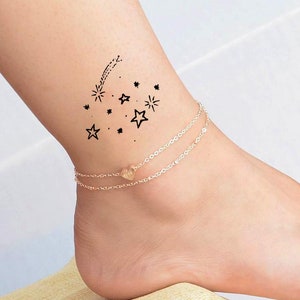 Mini temporary Tattoo / Stars / Beautiful Tattoo