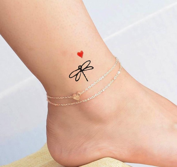 Details 68 dragonfly ankle tattoo best  incdgdbentre