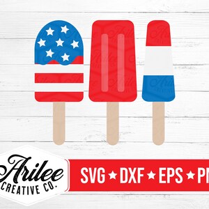 Download Patriotic Popsicles Svg Popsicle Svg 4th Of July Svg Summer Etsy