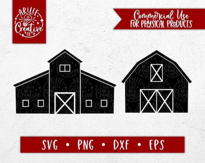 Barn Svg, Barn Png, Barn Dxf, Barns Svg, Farmhouse Svg, Farm Theme Svg ...