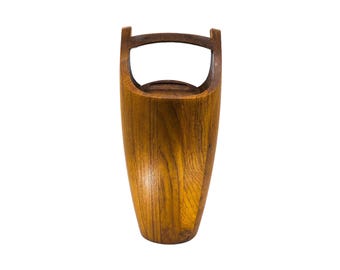 1960er Jahre Jens Quistgaard für Dansk Danish Modern Staved Teak Eiskübel