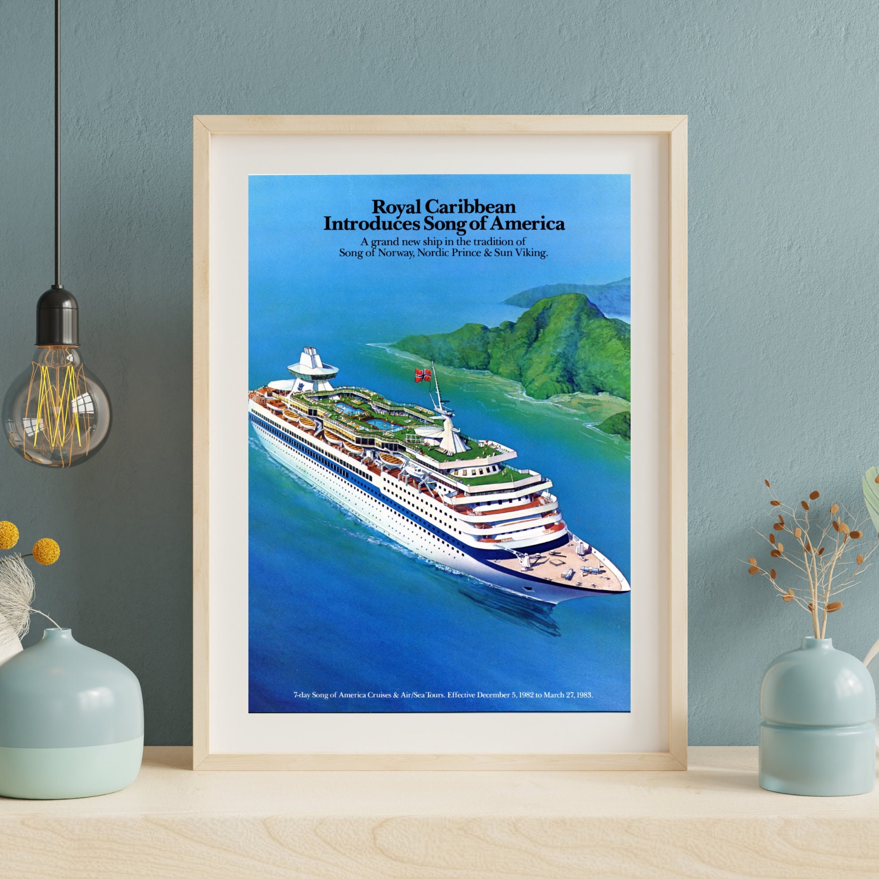 1929年の地中海クルーズのヴィンテージ広告ポスター Vintage Cruise Line Posters from Cruising's Glory Days