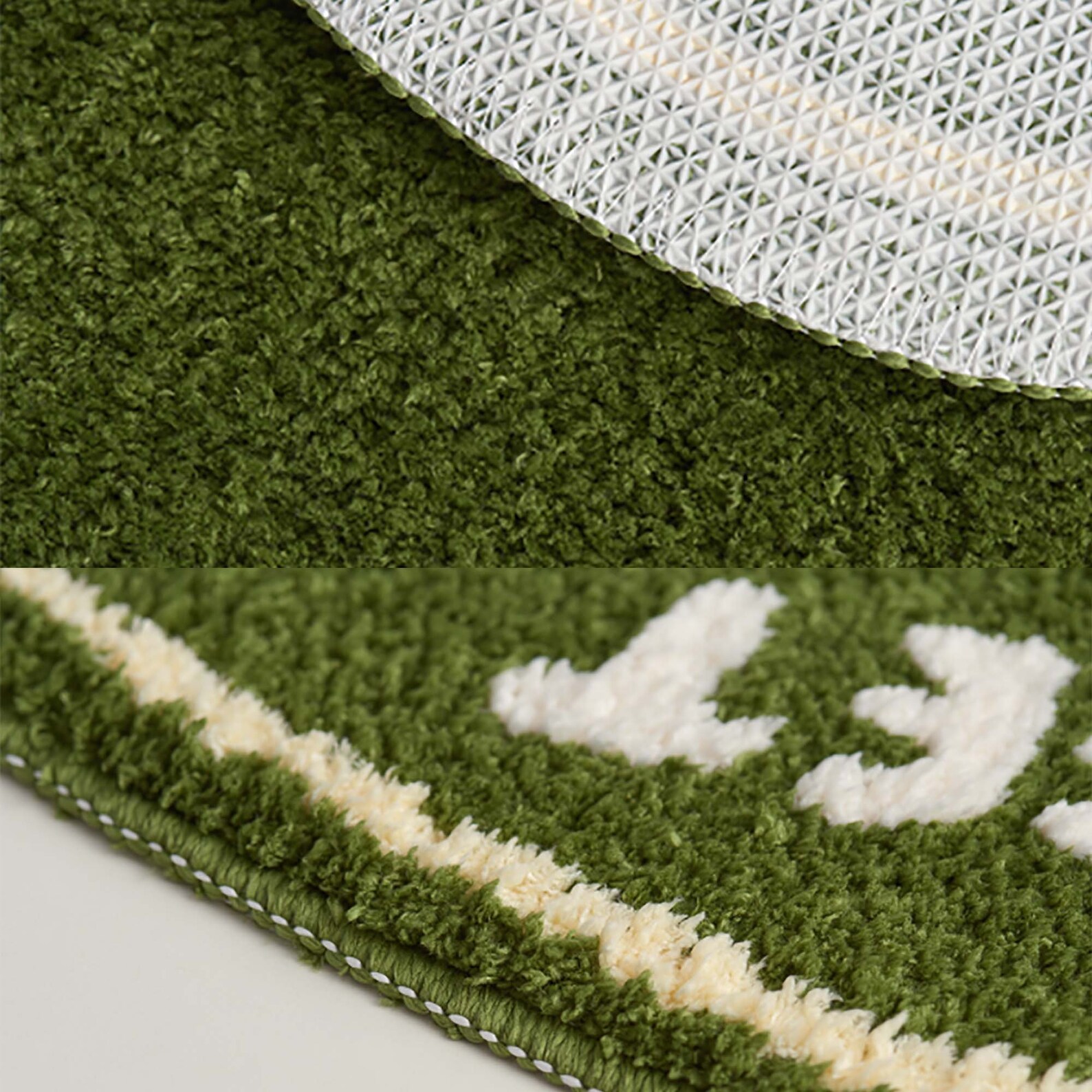 Green Duck Carpet Rugcartoon Duck Pattern Bath Matsnon Slip Etsy