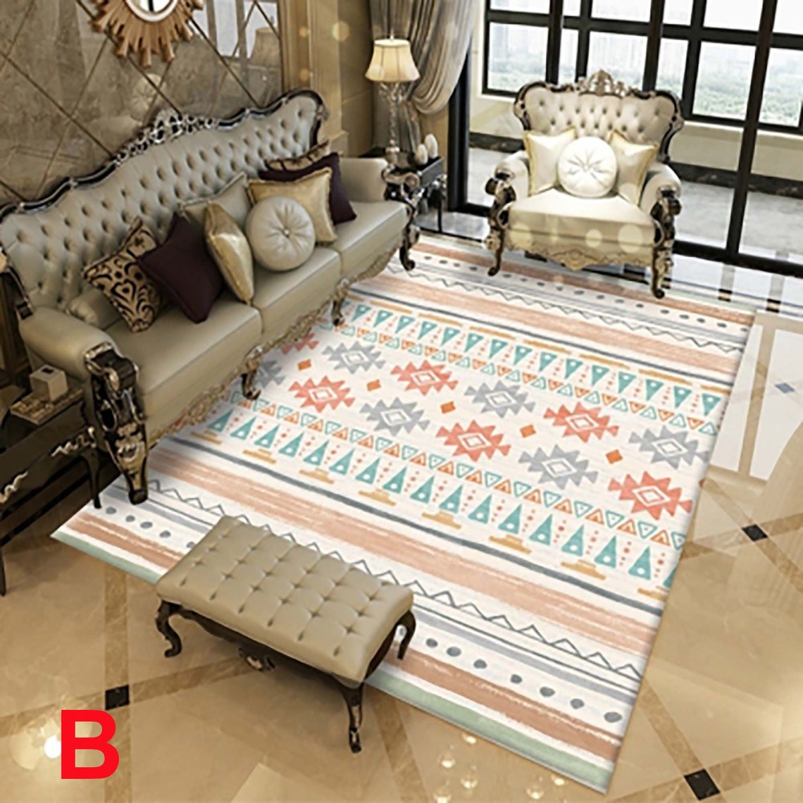 Light Pink Carpet Soft Short Pile CarpetPlain And Elegant Etsy