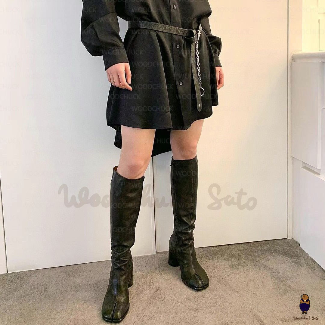 Mens Knee High Boots - Etsy New Zealand