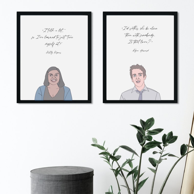 The Office Wall Art Ryan Howard Etsy