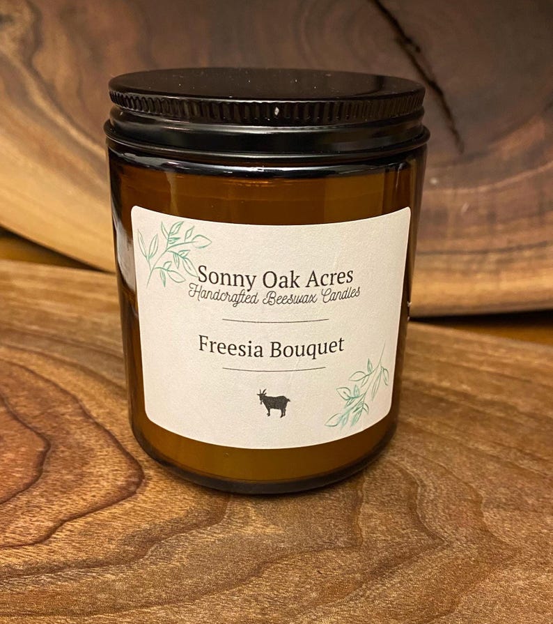 SonnyOakAcres Beeswax Candle
