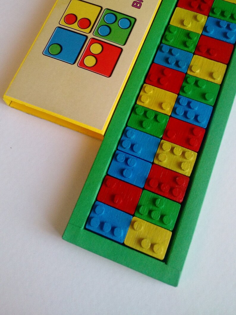 Toys for blind children Braille alphabet Wood block Etsy