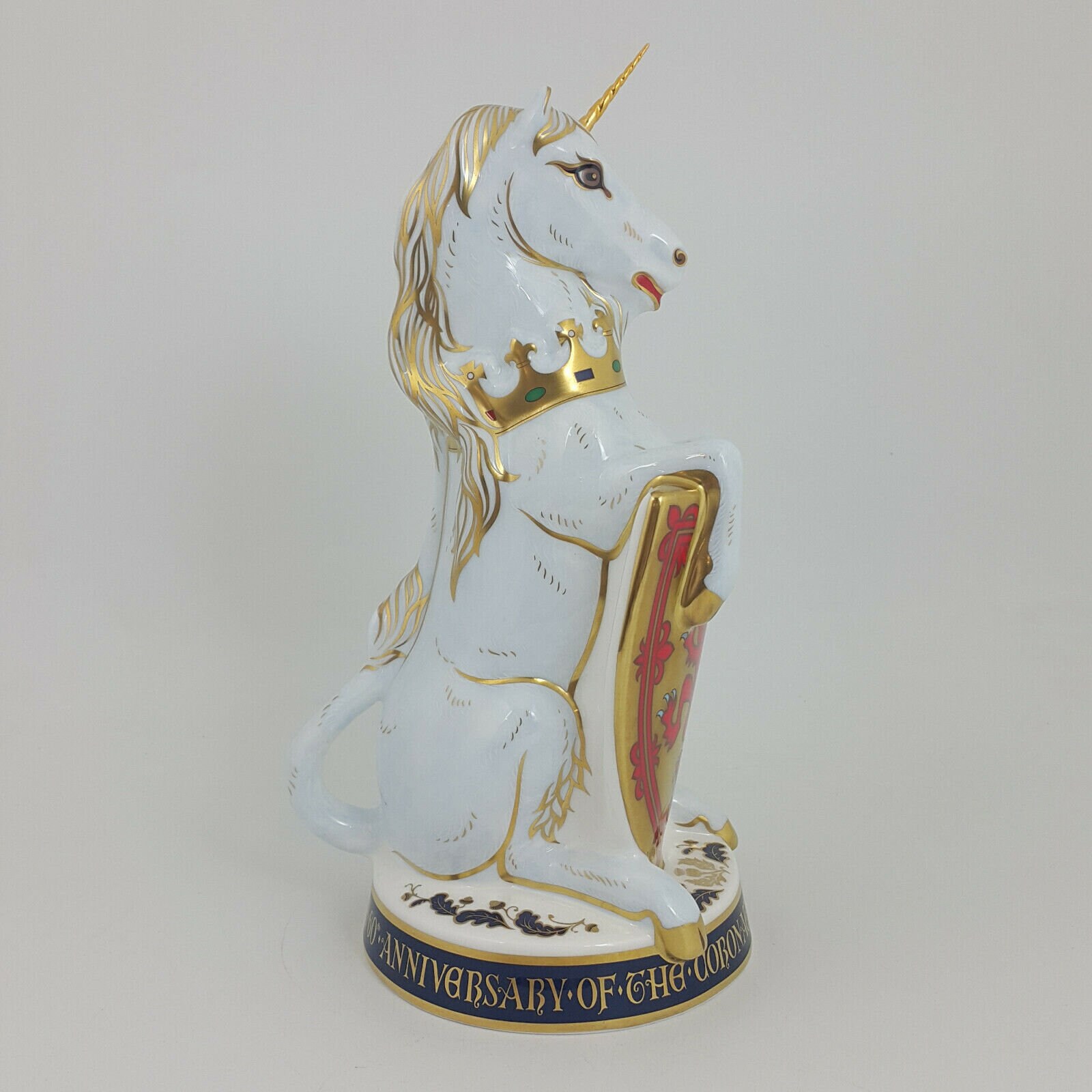 Royal Crown Derby Queen's Beasts Unicorn of Scotland Etsy UK