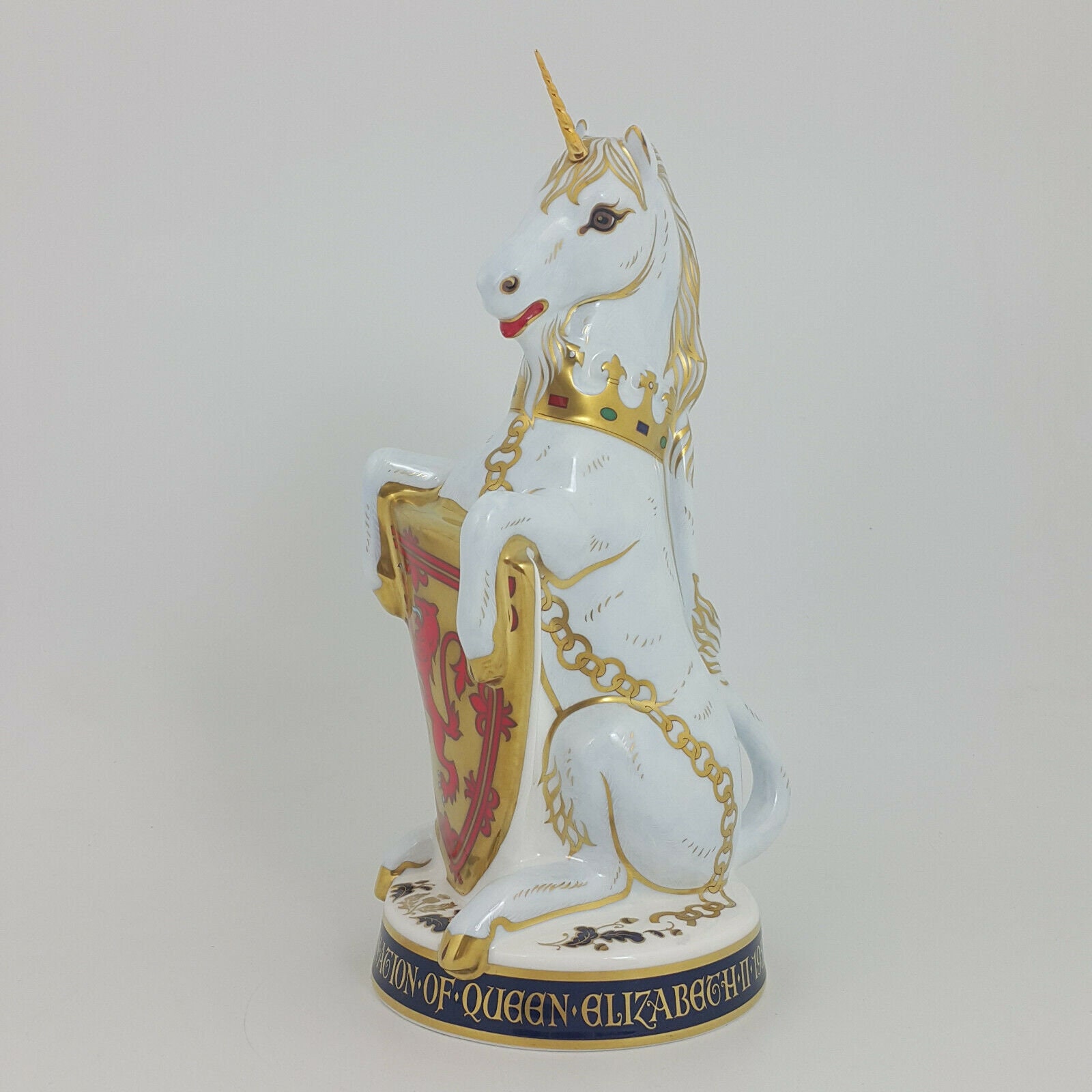 Royal Crown Derby Queen's Beasts Unicorn of Scotland Etsy UK