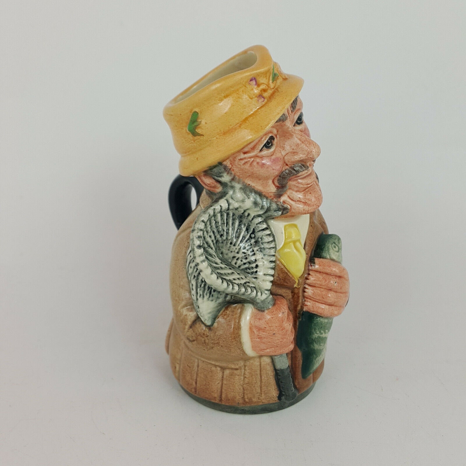 Royal Doulton Doultonville Toby Jug Fred Fly the Fisherman Etsy UK