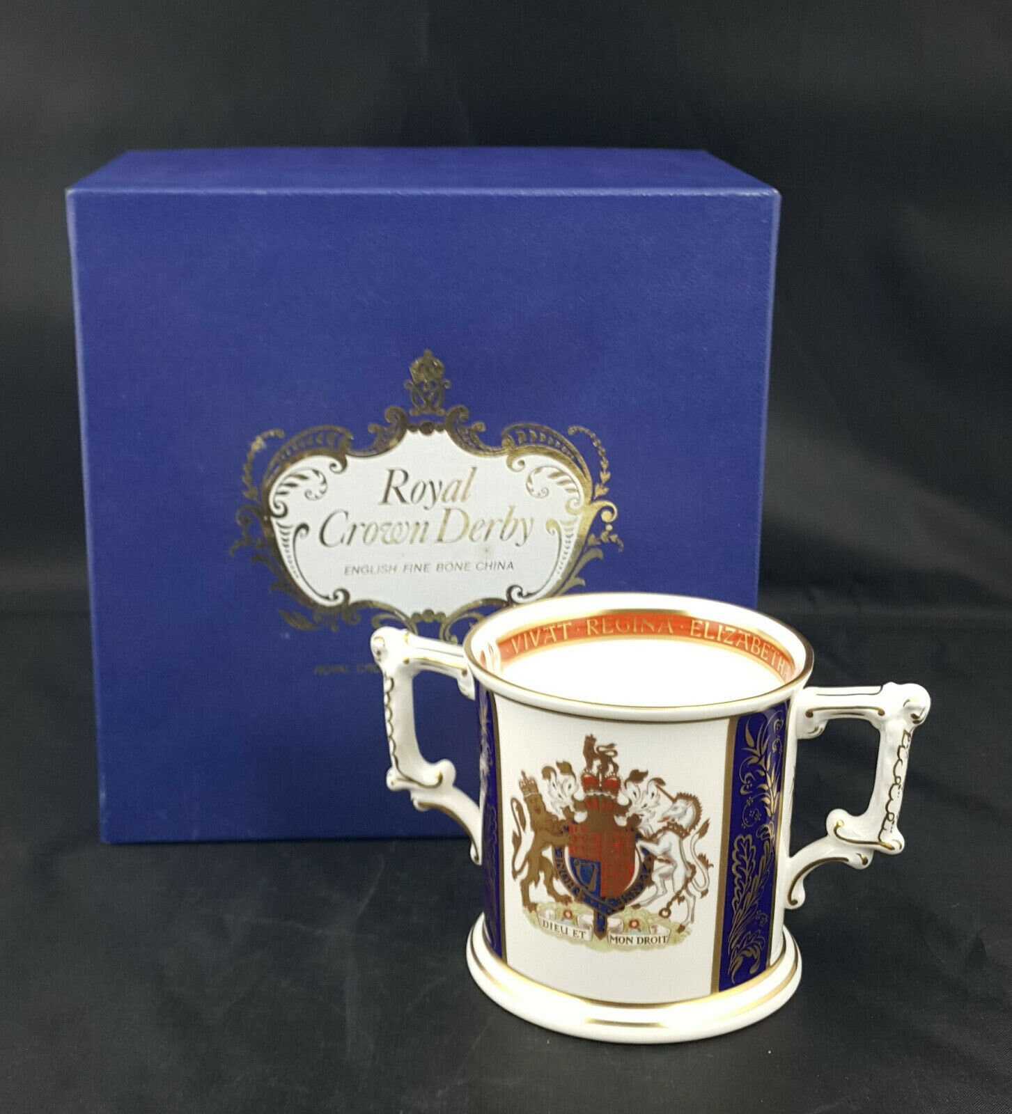 Royal Crown Derby Golden Jubilee Loving Cup Ltd Ed With Box Etsy