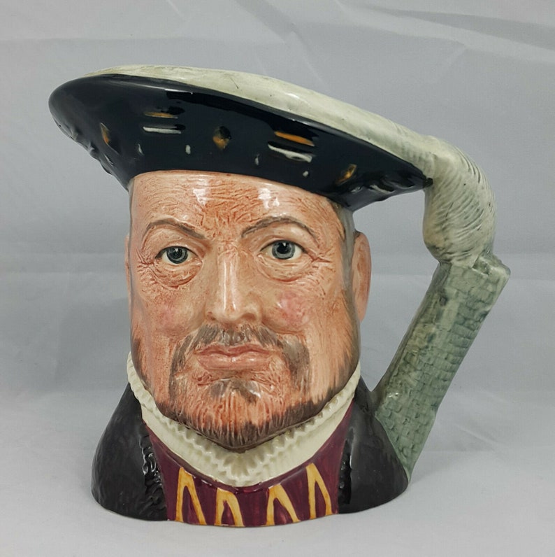 Royal Doulton Character Jug Henry VIII D6642 Large Etsy