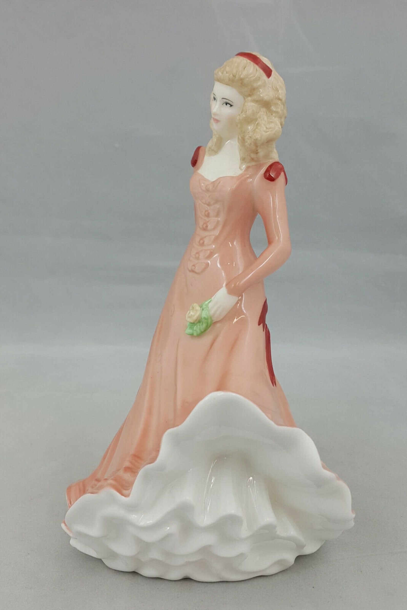 Royal Worcester Figurine Floral Ladies October Etsy