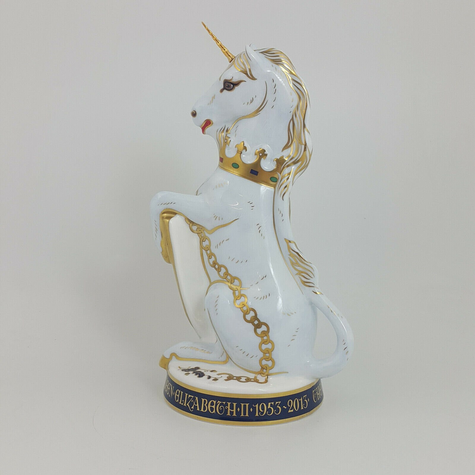 Royal Crown Derby Queen's Beasts Unicorn of Scotland Etsy UK